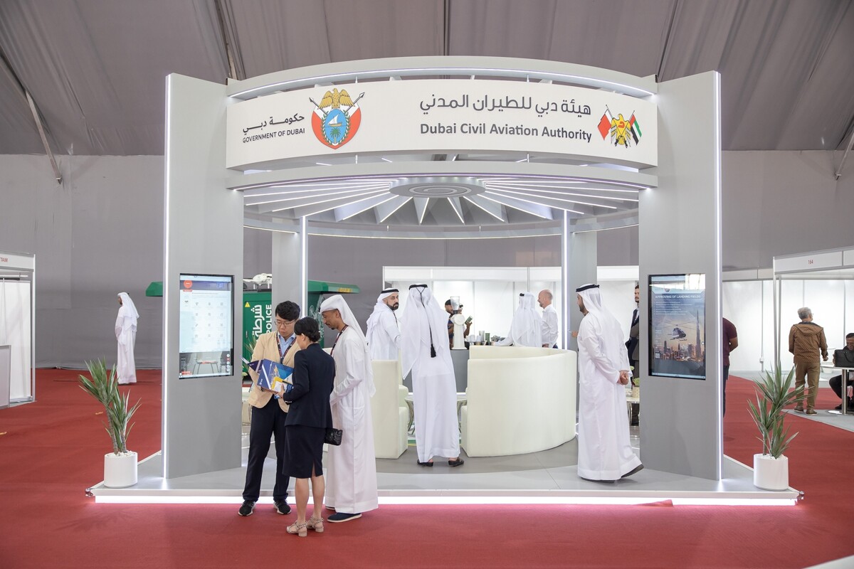 Dubai Civil Aviation Authority Participates in 2024 Helicopter Exhibition