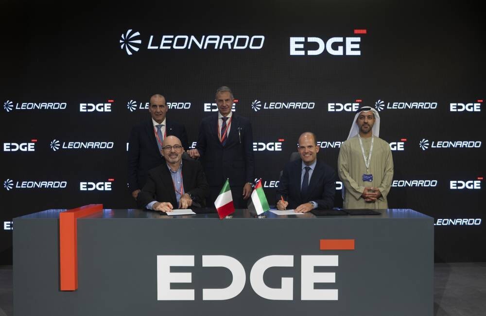 EDGE and Leonardo to Establish Joint Venture in Abu Dhabi