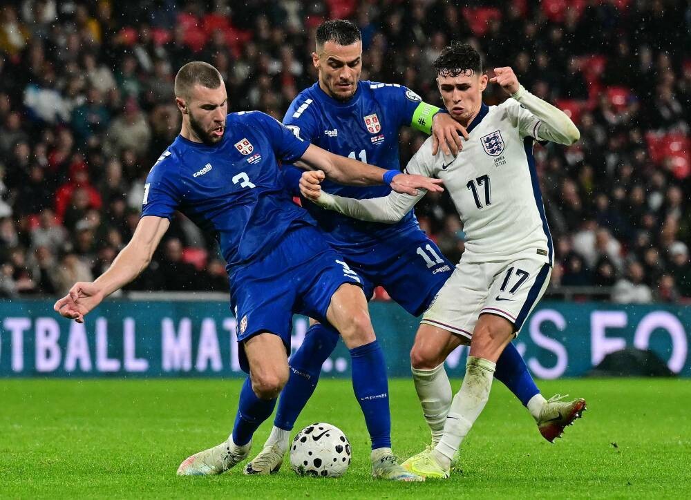 England Beat Serbia to Maintain 100% Record in World Cup Qualifiers