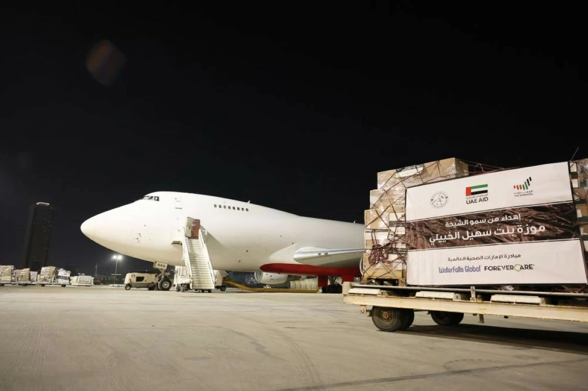 UAE Dispatches Humanitarian Aid to Gaza
