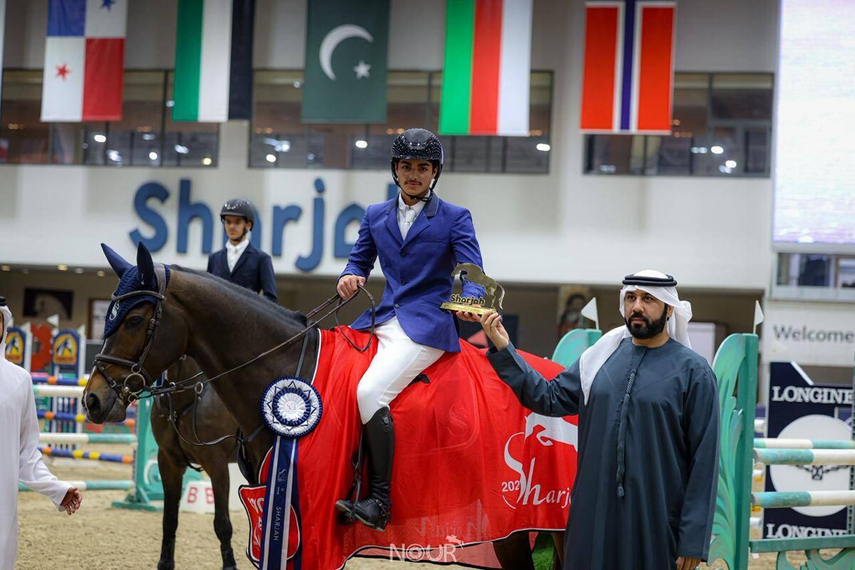 Portuguese Rider Wins Tournament in Sharjah
