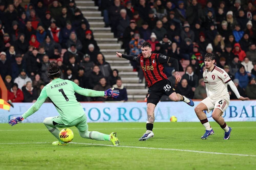 Bournemouth secures first-ever victory over Liverpool