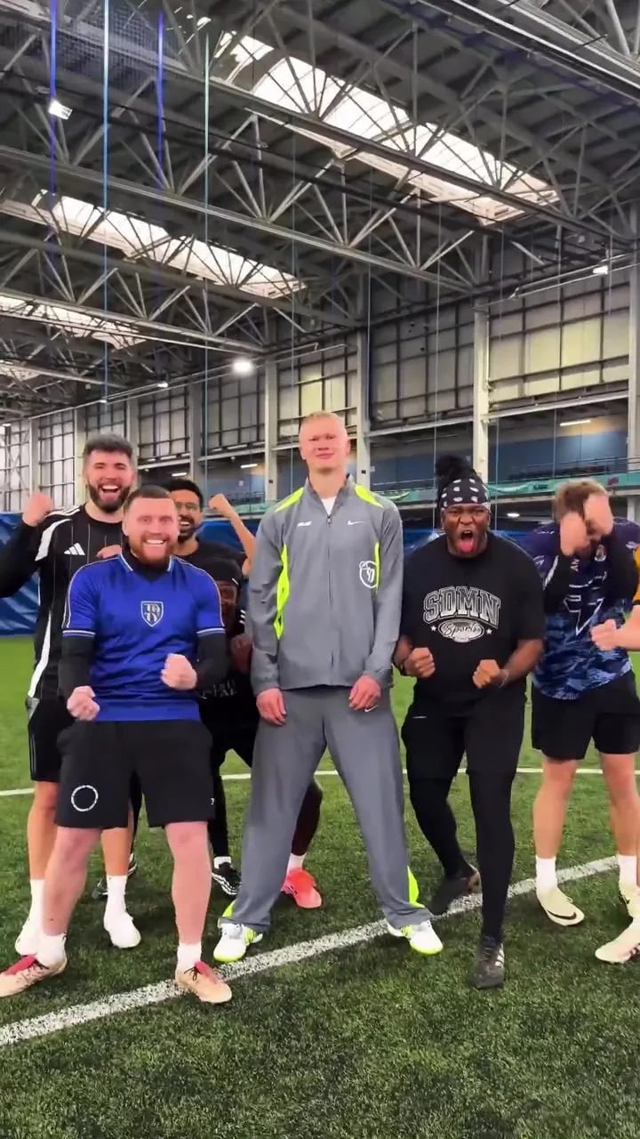 Haaland Confirms Partnership with The Sidemen