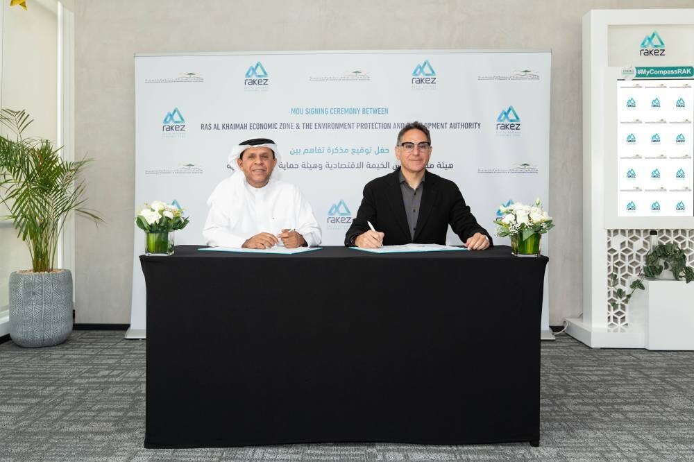 RAK EZ Signs Strategic MoU with Environment Authority