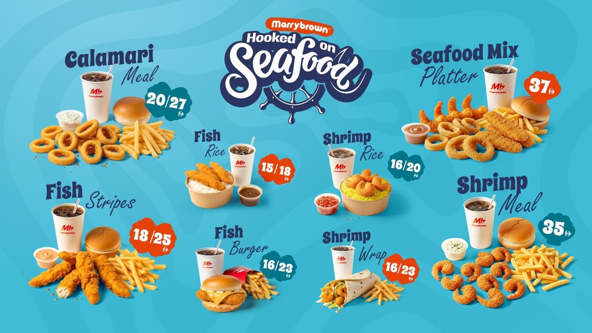 Marrybrown's Hooked on Seafood This November