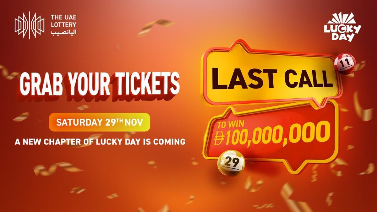 UAE Lottery Lucky Day: New Draw with AED 100 Million Grand Prize