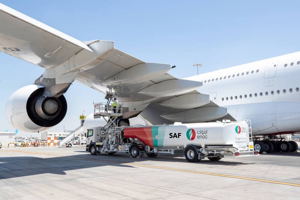 Enoc Confirms Commitment to Sustainability at Dubai Airshow