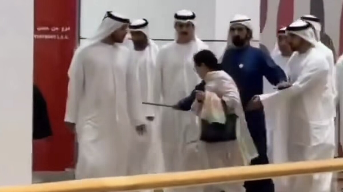 Viral Video of Sheikh Mohammed Goes Viral