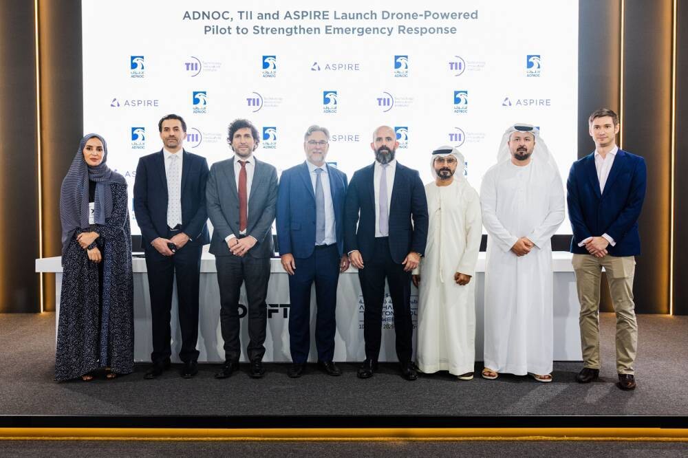 ADNOC и Aspire запускают пилотный проект с дронами в ОАЭ