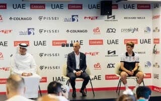 UAE Cycling Team Extends Contract with Tadej Pogačar