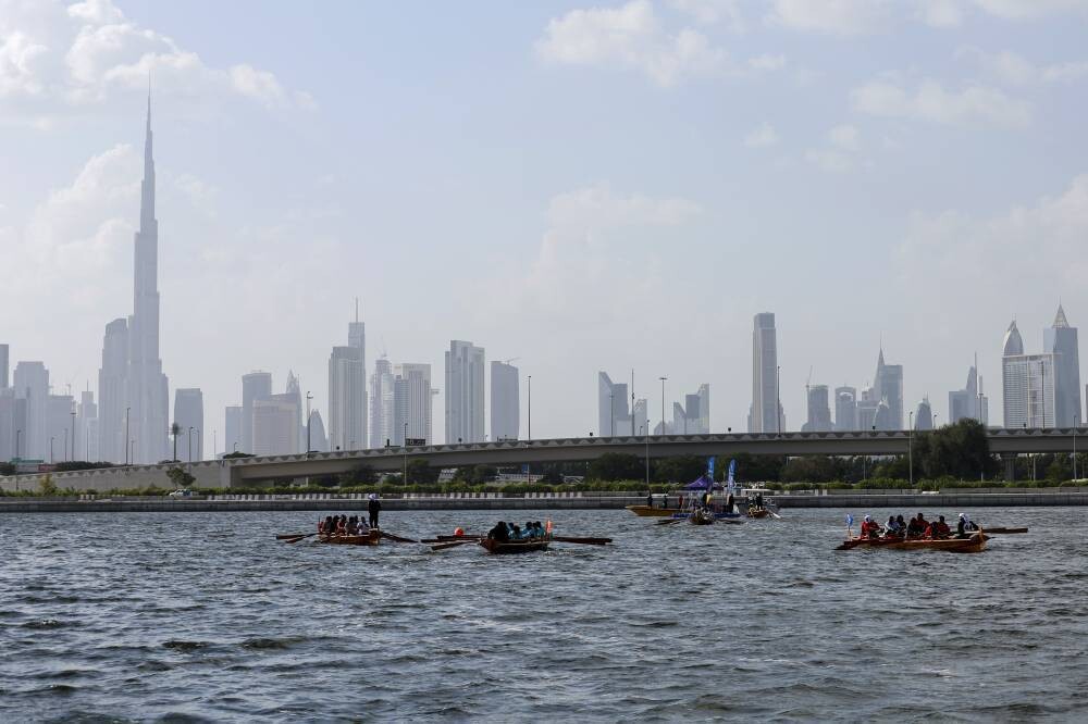 Second stage of Dubai Local Rowing Race held