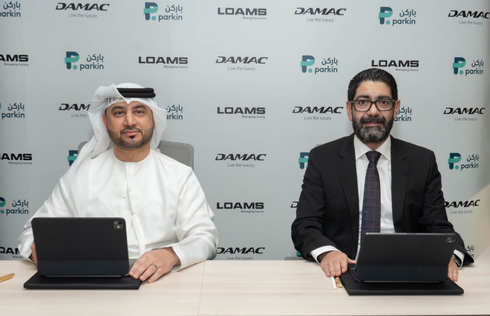 Parken and Damac Properties sign parking agreement