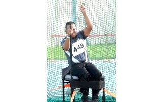 15-Year-Old Emirati Hamid Al Balushi Wins Three Medals at Asian Paralympic Games