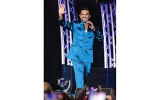 艾哈迈德·赛德和西拉维在沙迦的新年音乐会