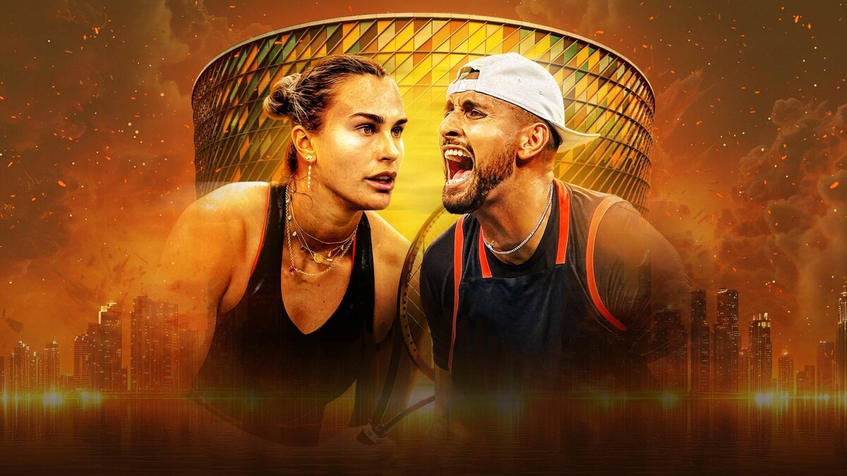 Countdown to Tennis Match Begins