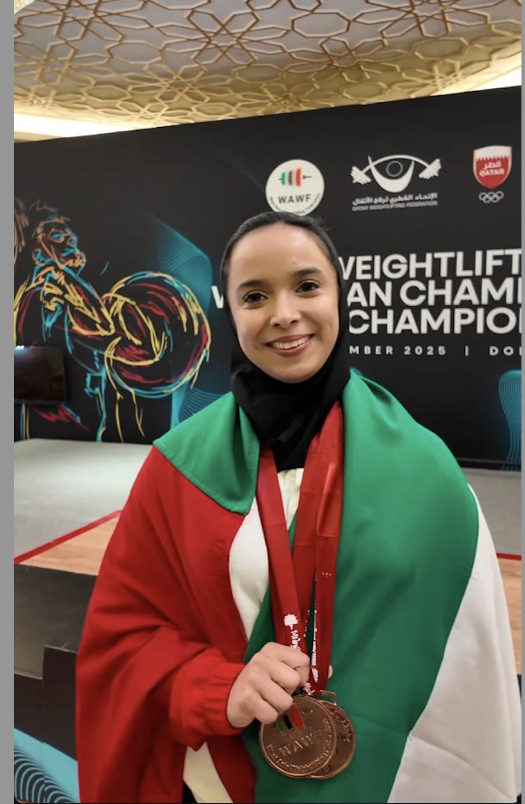 Первая медаль на чемпионате Западной Азии