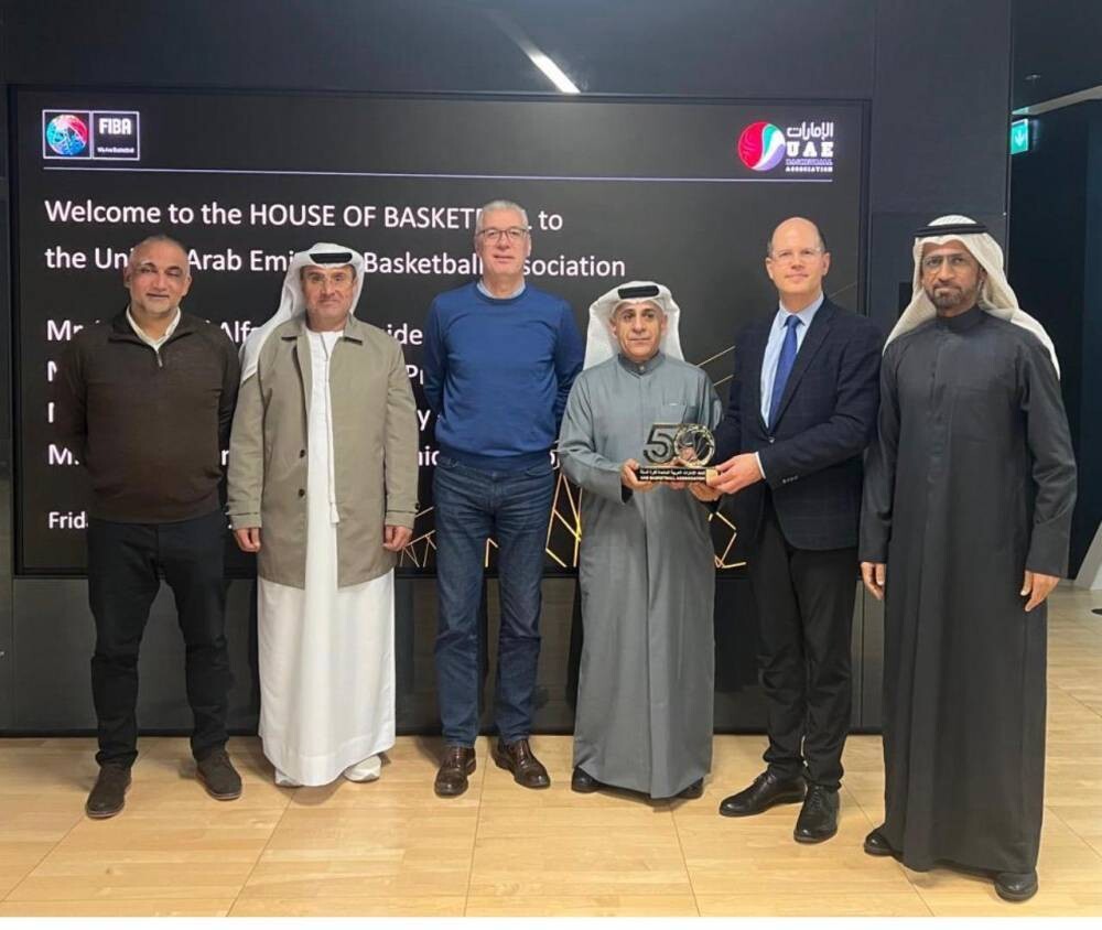 UAE Basketball Federation Delegation Attends International Forum