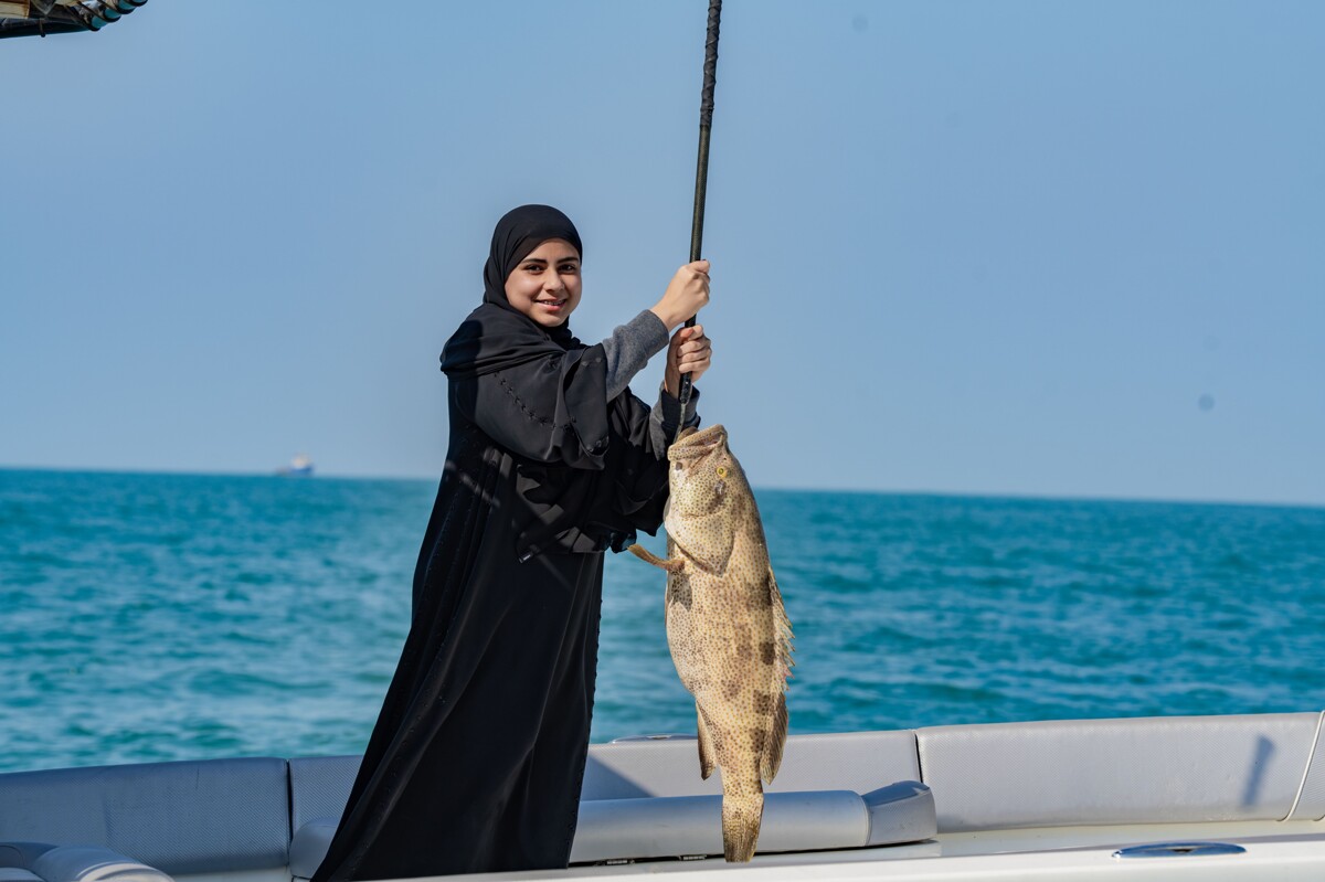 Abu Dhabi Women's Fishing Competition Begins