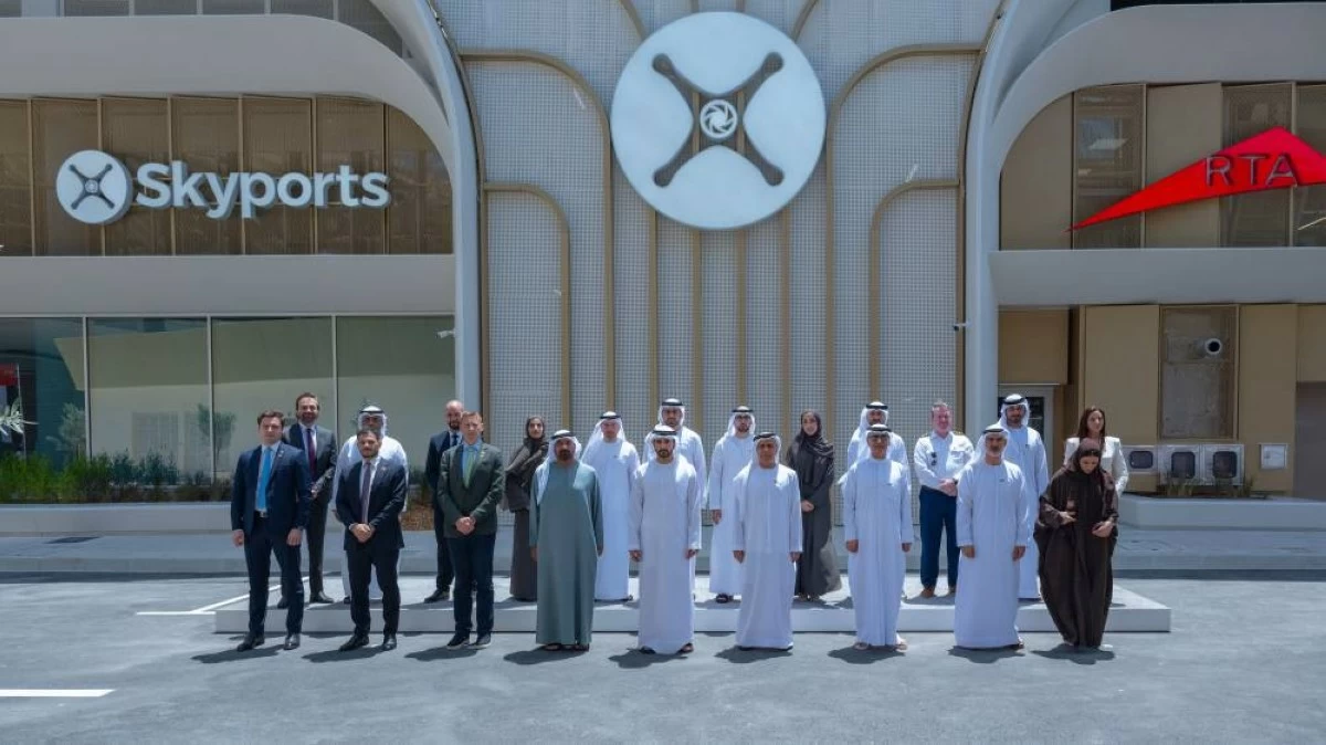 Dubai Opens World's First Air Taxi Station