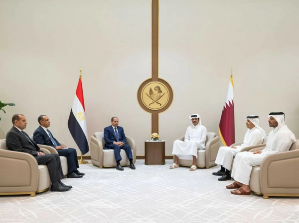 Egyptian and UAE Presidents Discuss Cooperation and Regional Security