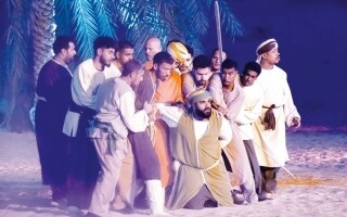 Завершился девятый фестиваль пустынного театра в Шардже