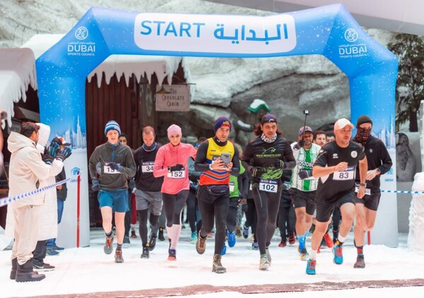 Успешное завершение гонки Dubai Ice Run с участием более 600 бегунов из 69 стран