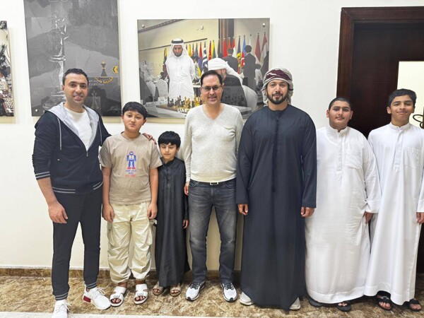 В Шардже стартовал зимний шахматный лагерь