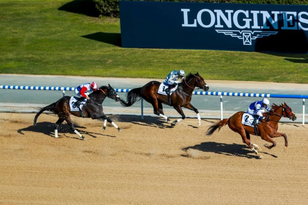 美国赛马Banishing在迪拜赢得高多芬一哩赛