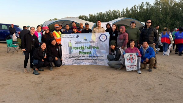 Community Clean-Up Drive Held in Dubai