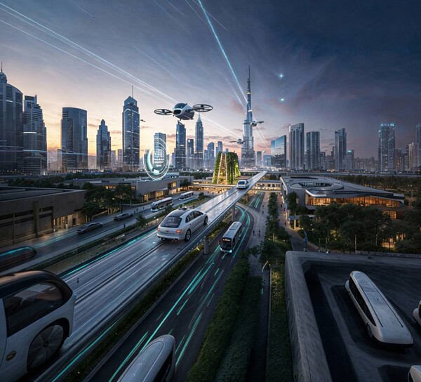 UAE Establishes Modern Transport System