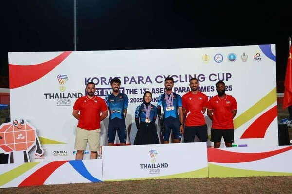 Dubai Athletes Win 8 Medals at Asian Paralympic Cycling Cup