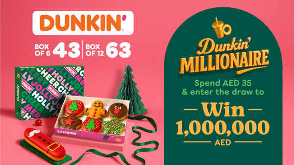 Dunkin’ Launches Festive Collection and Million Dirham Giveaway