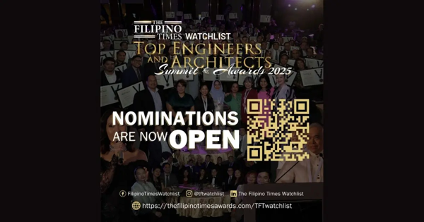 Nominations Open for Filipino Times Watchlist 2025