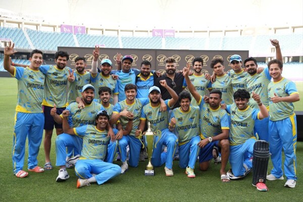 UAE Blue Wins D50 Cricket Championship in UAE