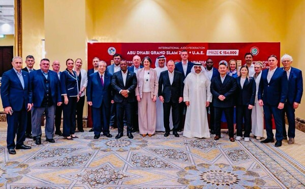 Judo Federation Holds Meeting in Abu Dhabi