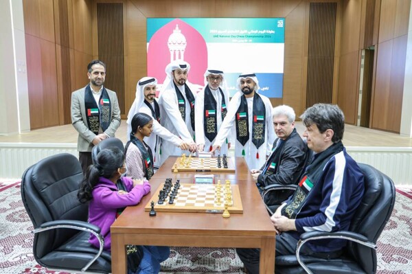 Sharjah Hosts Rapid Chess Tournament for Union Day