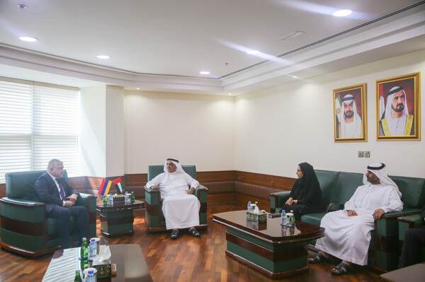 Meeting between UAE and Armenian Ambassador