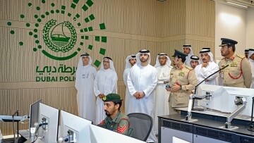 Шейх Мансур посетил Дубайское управление гражданской авиации для оценки операций с беспилотниками