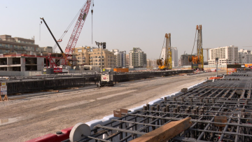 Dubai Metro Blue Line: 10% of Construction Complete