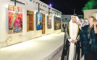 Sheikh Saud bin Saqr Al Qasimi inaugurates Ras Al Khaimah Art 2026 festival