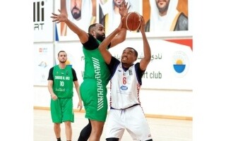 阿尔阿赫利青年队在阿联酋篮球锦标赛中战胜沙迦队