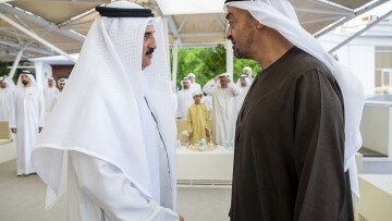 Sheikh Mohamed bin Zayed meets with Kuwait's First Deputy Prime Minister