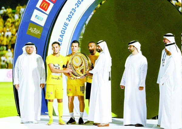 «Аль-Васл» выигрывает титул чемпиона профессиональной лиги Adnoc в Дубае