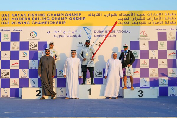 Rashed Mohammed Abdullah Masoud Alkaabi wins the Dubai Fishing Competition