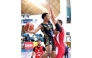 Игрок сборной ОАЭ Хамед Абдуллатиф получил награду «Лучший молодой игрок» на Дубайском международном турнире