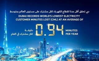 Dubai Achieves Record Low Electricity Outage Time