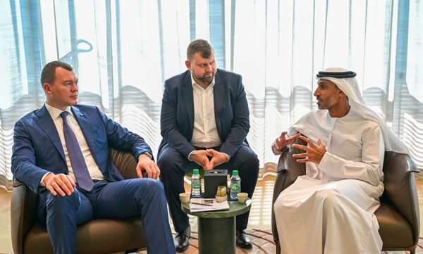 Meeting Between Dubai Sports Official and Russian Minister