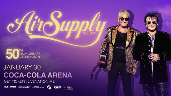 Air Supply Announces 50th Anniversary Tour in Dubai