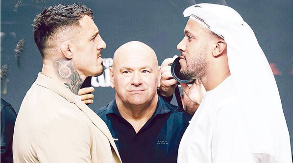 Пресс-конференция UFC 321 прошла в Абу-Даби