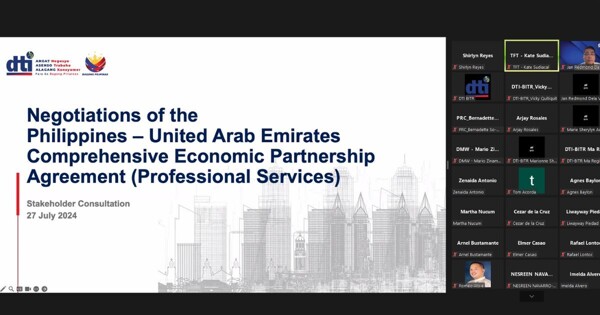 Консультации с заинтересованными сторонами по PH-UAE CEPA